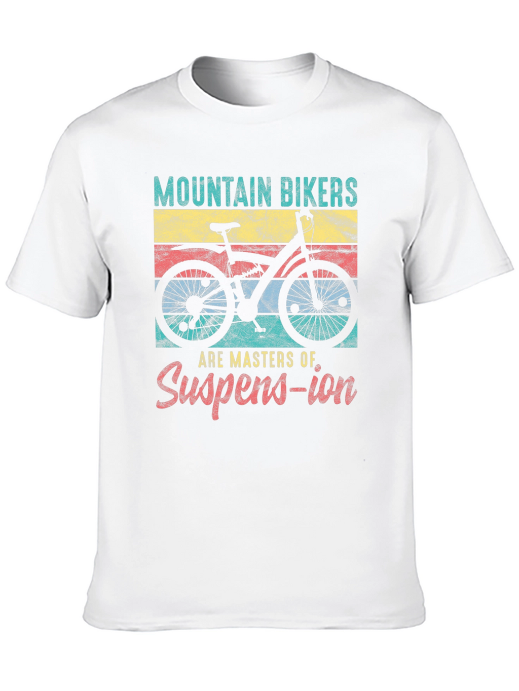 Mountain Biker Suspension Graphic Tee