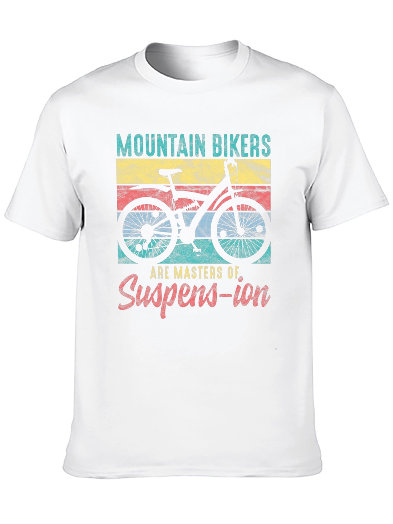 Mountain Biker Suspension Graphic Tee
