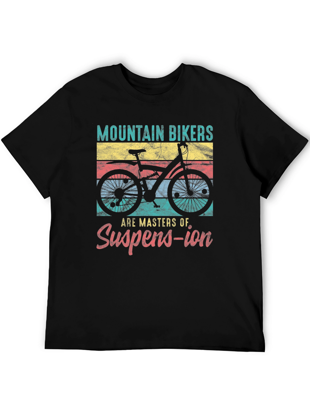 Mountain Biker Suspension Graphic Tee