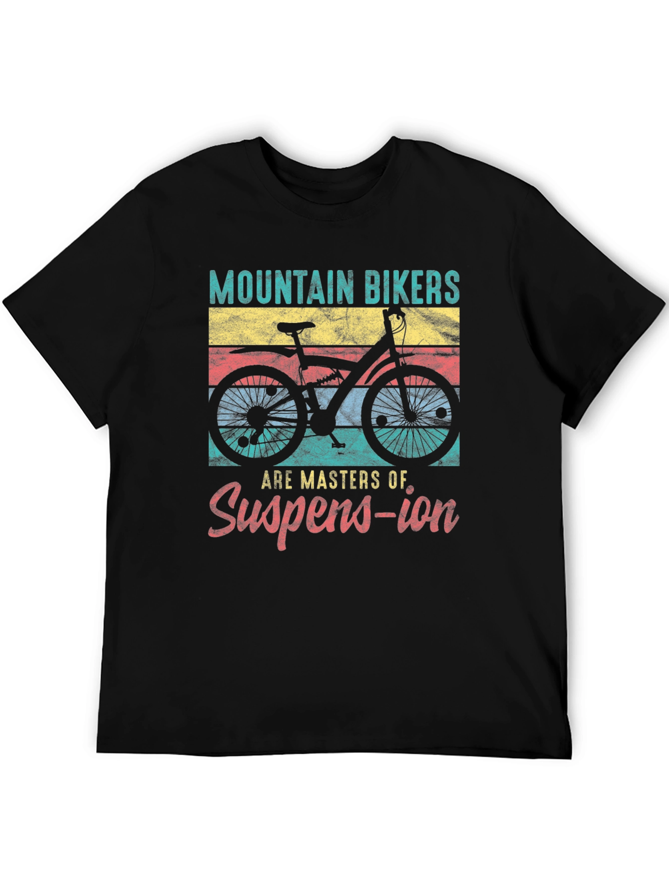 Mountain Biker Suspension Graphic Tee