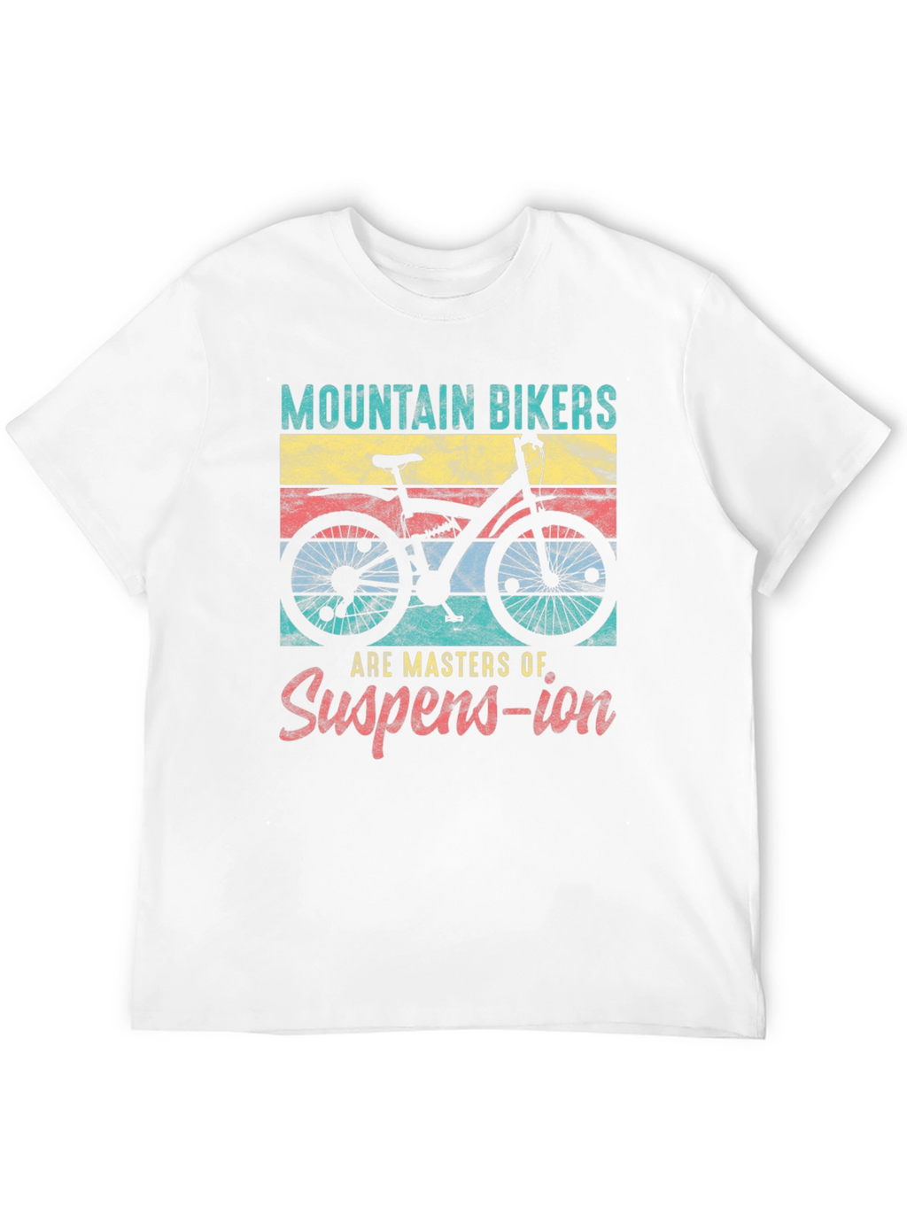 Mountain Biker Suspension Graphic Tee