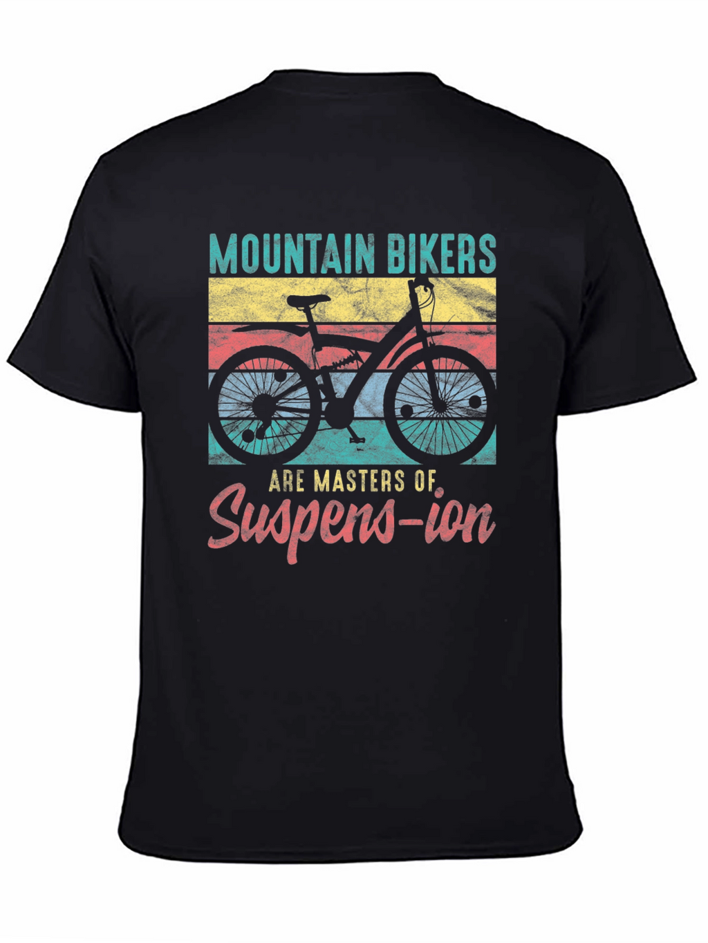 Mountain Biker Suspension Graphic Tee
