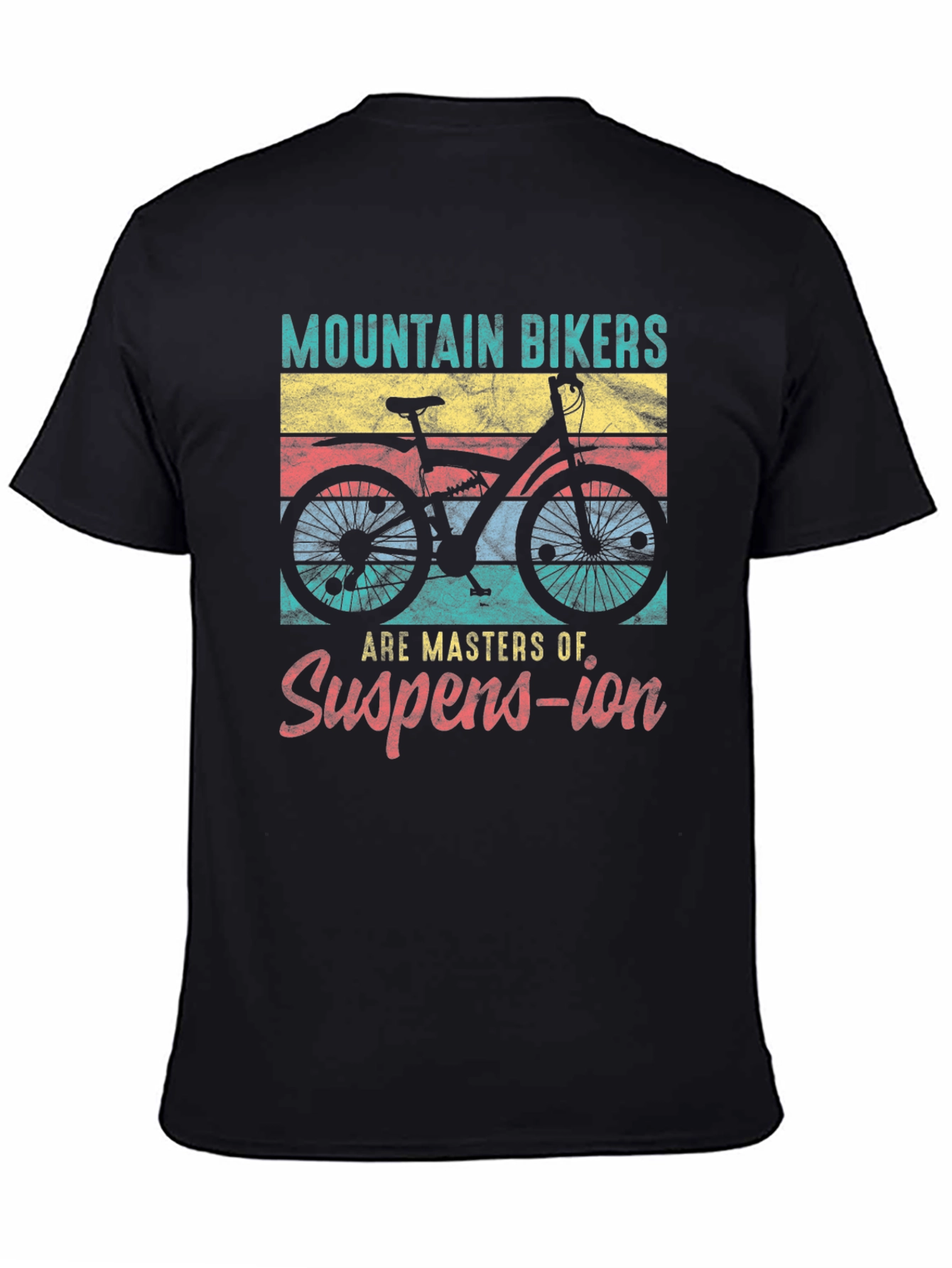Mountain Biker Suspension Graphic Tee