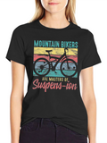 Mountain Biker Suspension Graphic Tee
