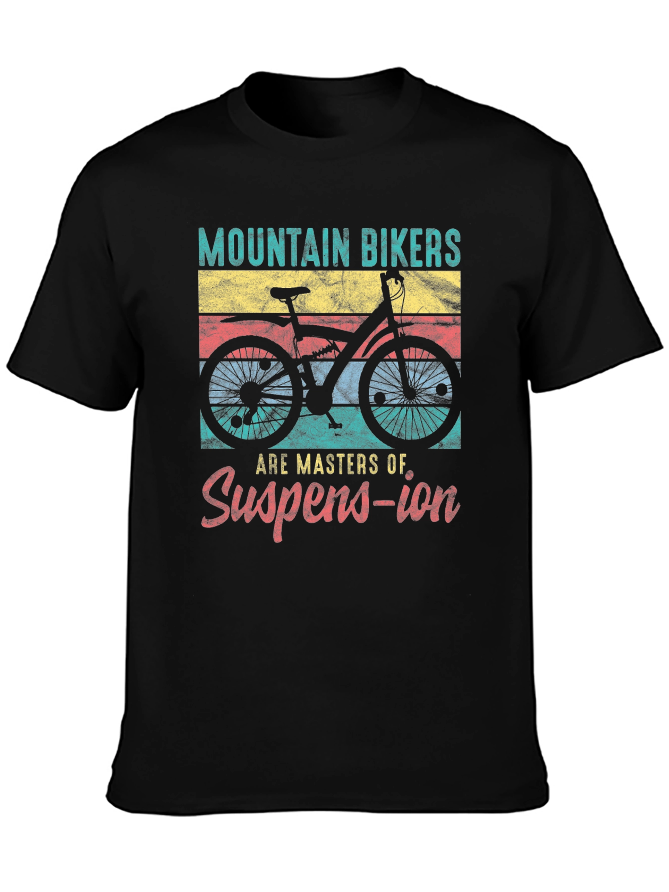 Mountain Biker Suspension Graphic Tee