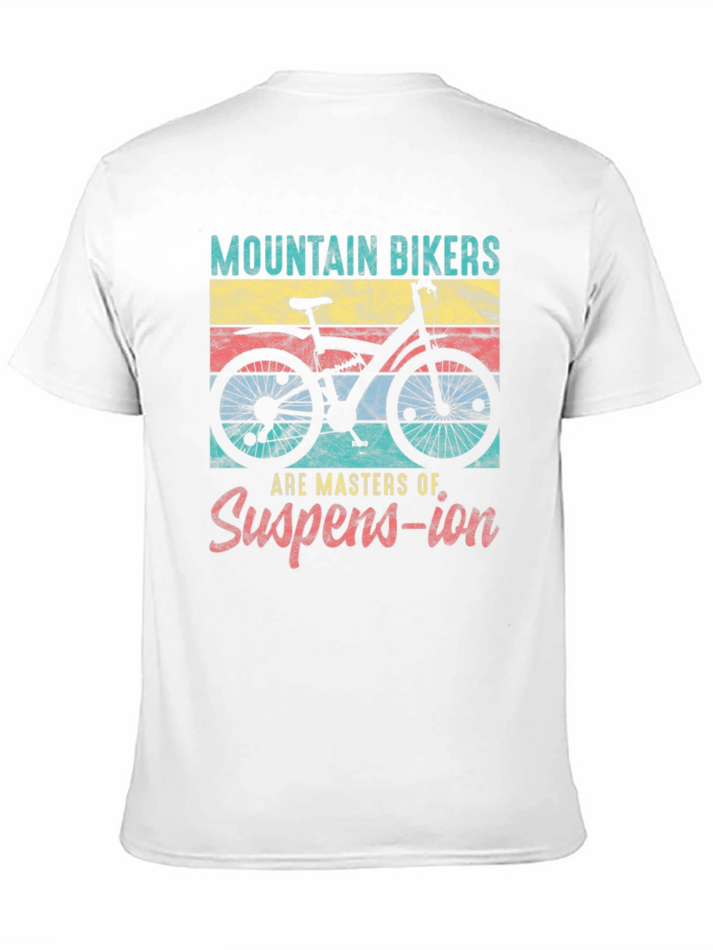 Mountain Biker Suspension Graphic Tee