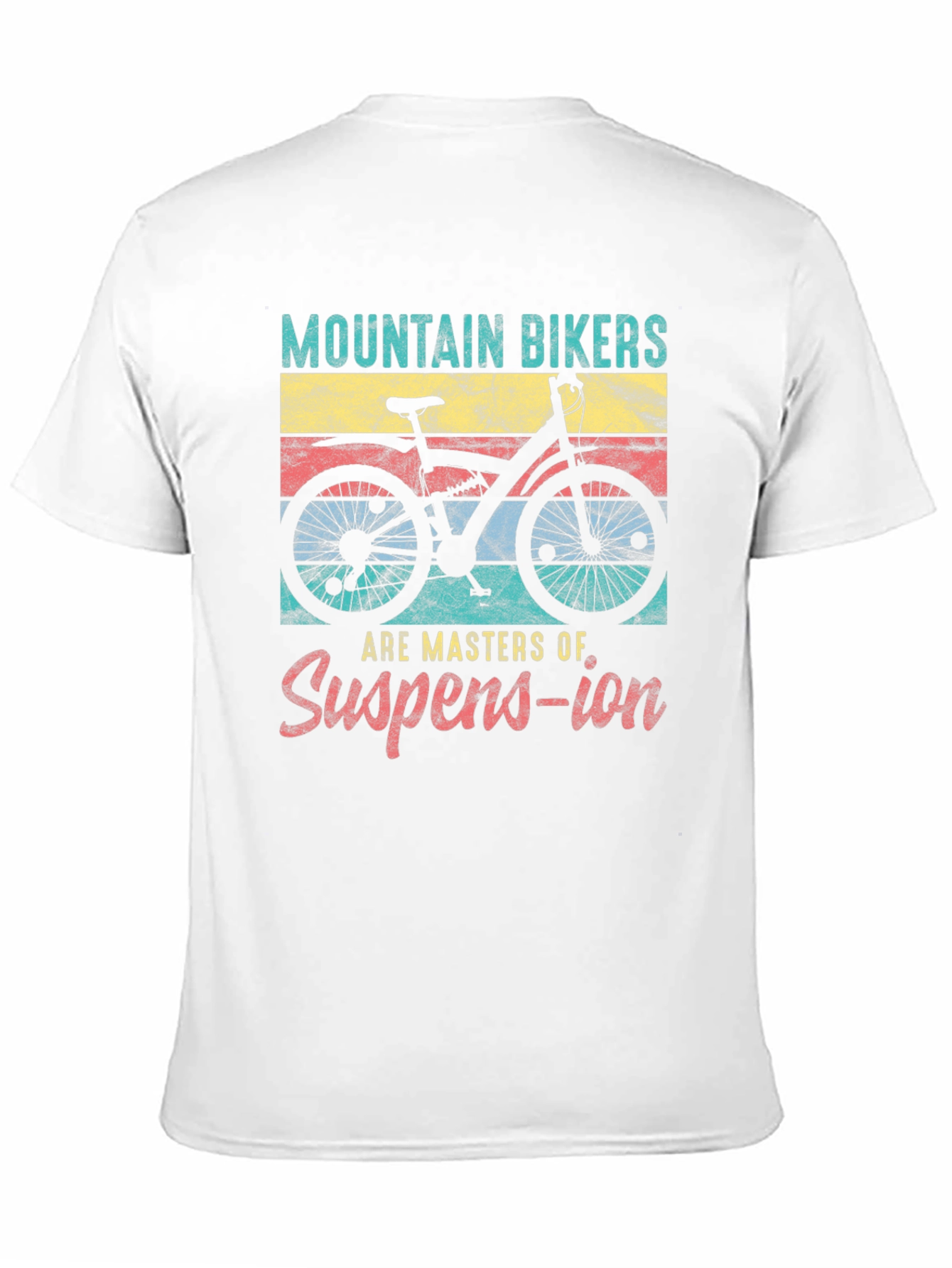 Mountain Biker Suspension Graphic Tee