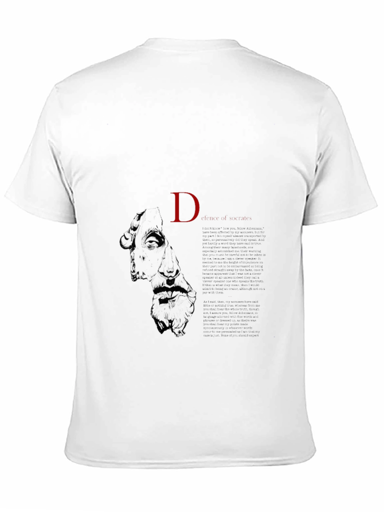 Mens Graphic Print T-Shirt - Black
