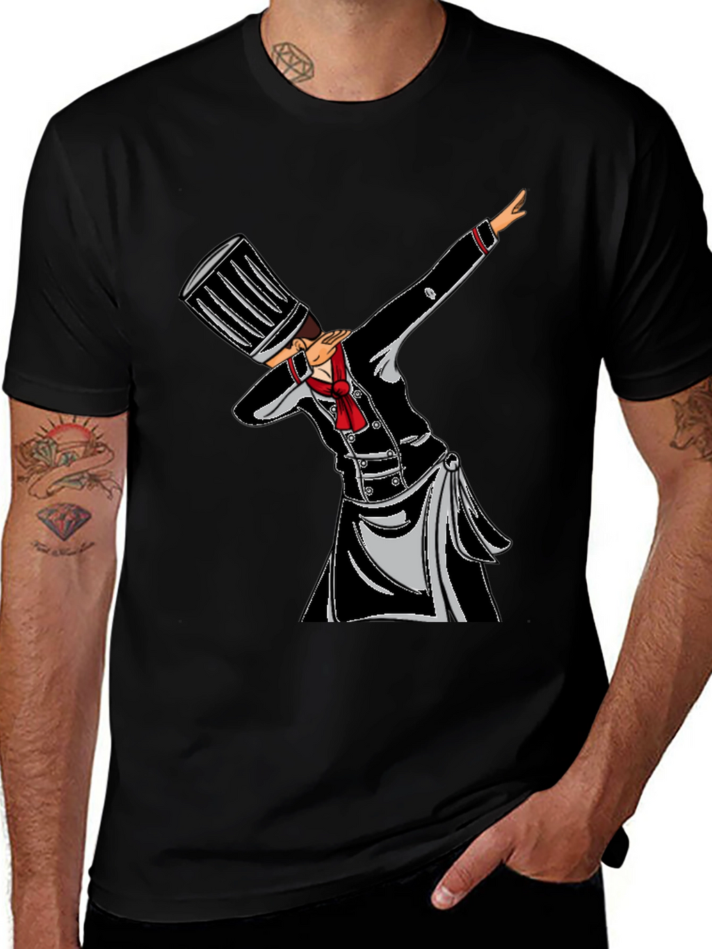 Dabbing Chef Graphic T-Shirt - Unique & Stylish!