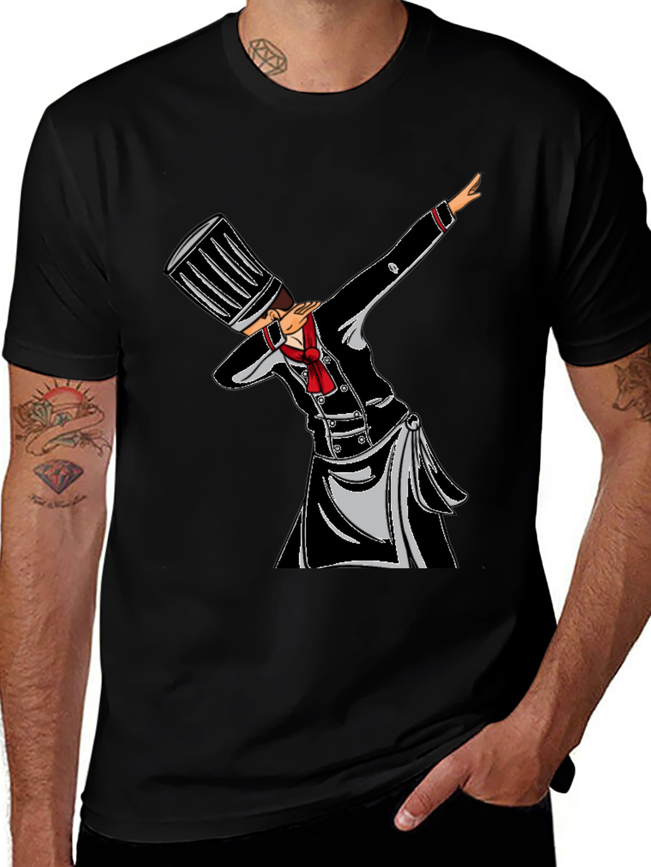 Dabbing Chef Graphic T-Shirt - Unique & Stylish!