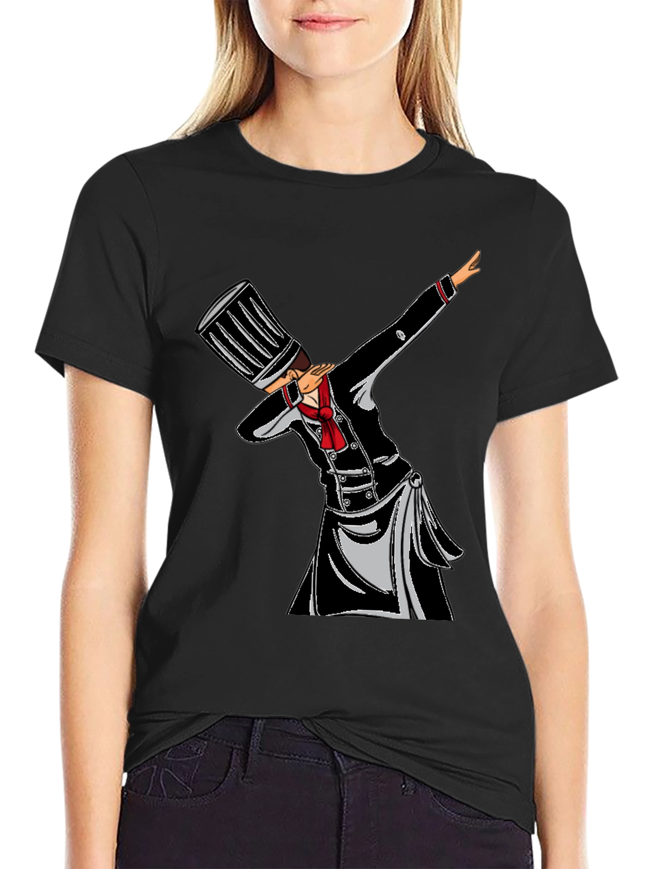 Dabbing Chef Graphic T-Shirt - Unique & Stylish!
