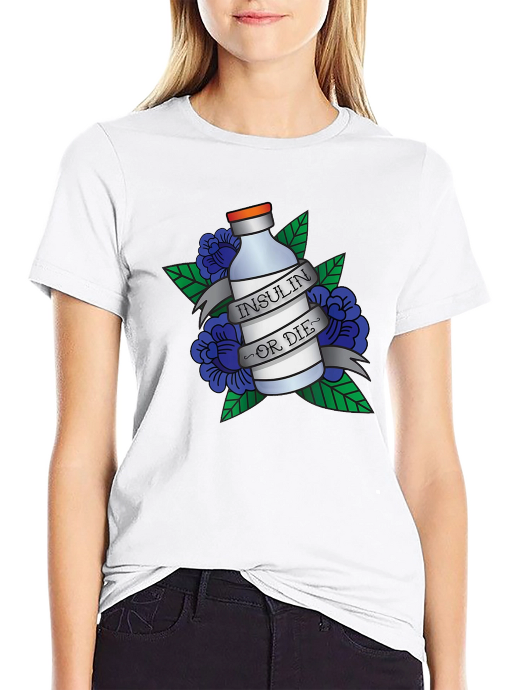 Insulin Or Die Graphic Tee