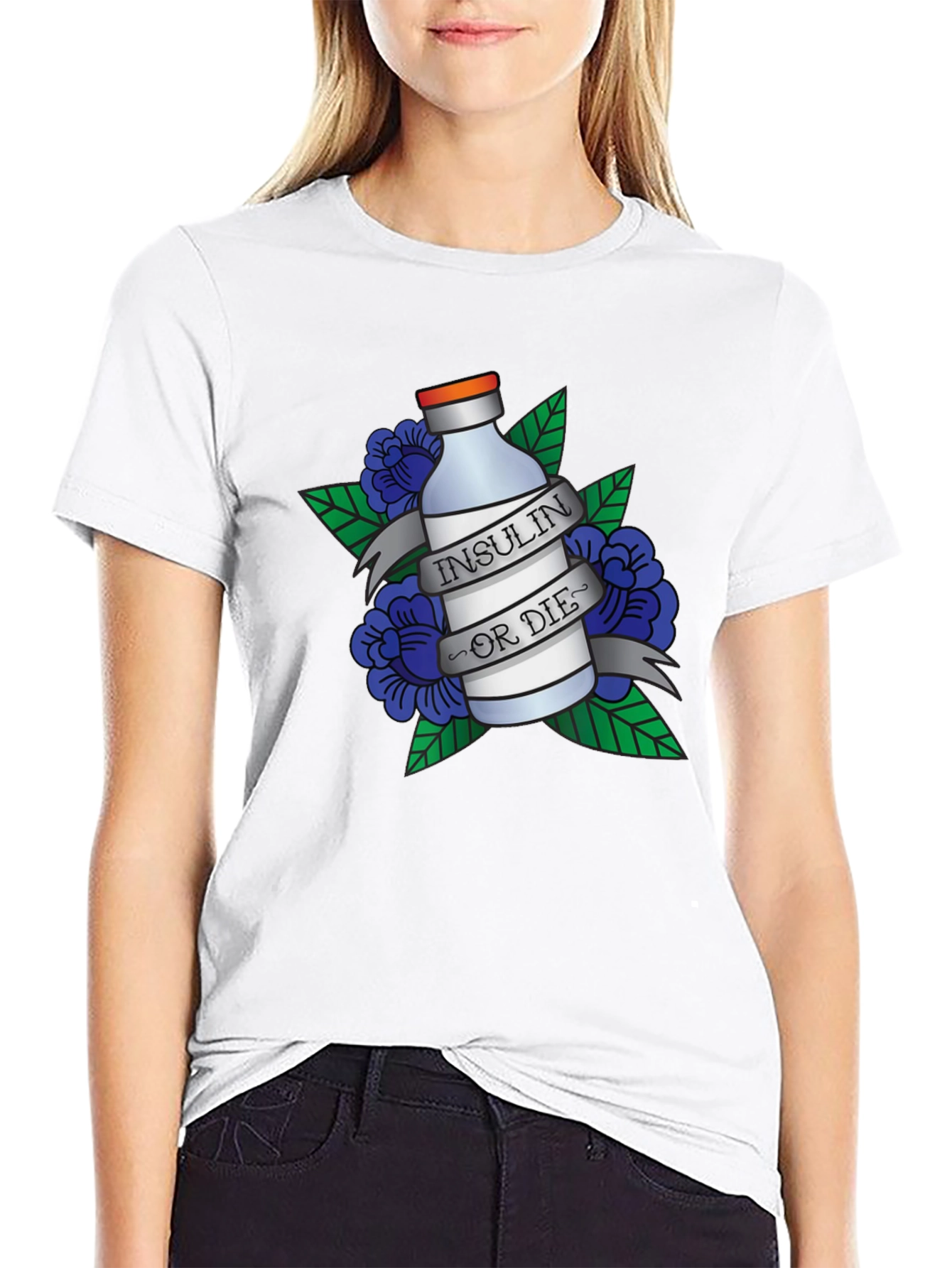 Insulin Or Die Graphic Tee