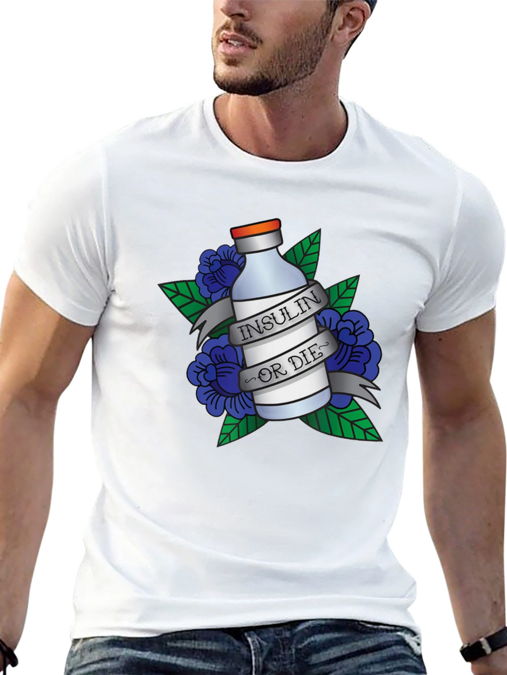 Insulin Or Die Graphic Tee