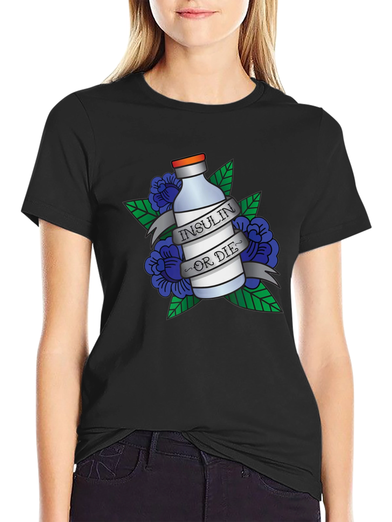 Insulin Or Die Graphic Tee