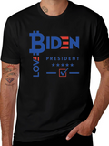 Biden Bitcoin Love President T-Shirt