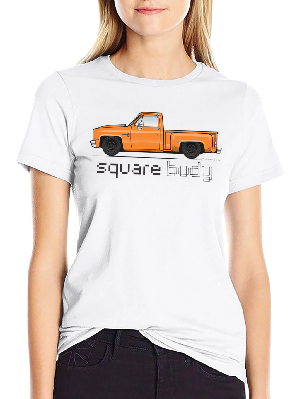 Square Body Truck Graphic Tee