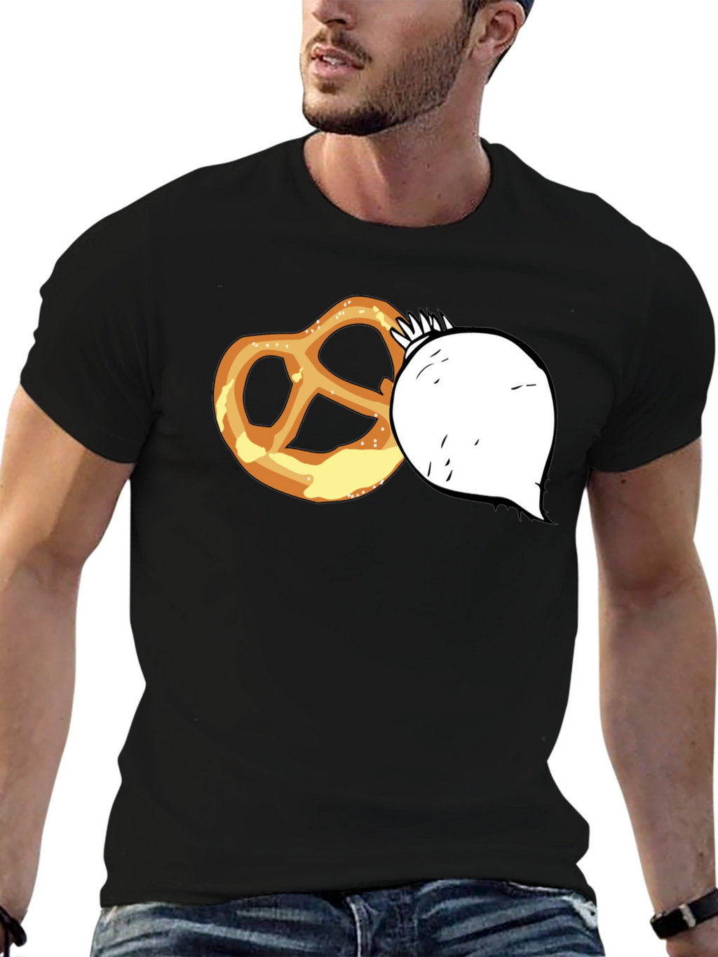 Pretzel & Turnip Graphic T-Shirt