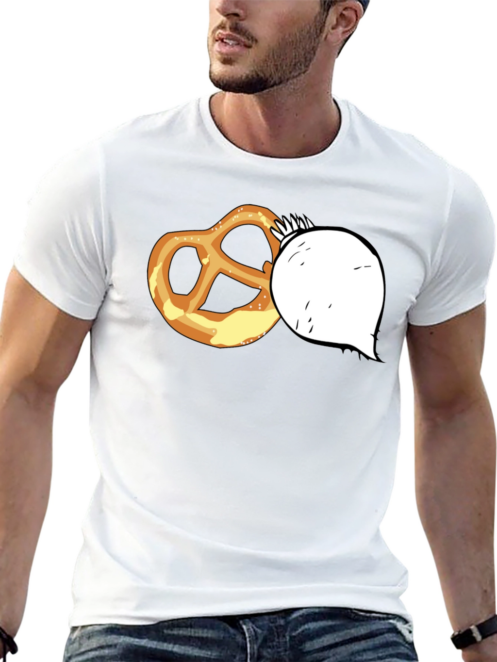 Pretzel & Turnip Graphic T-Shirt