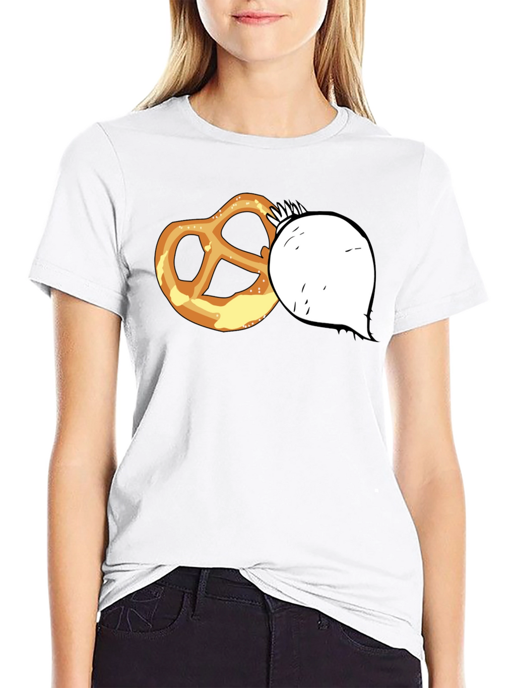 Pretzel & Turnip Graphic T-Shirt