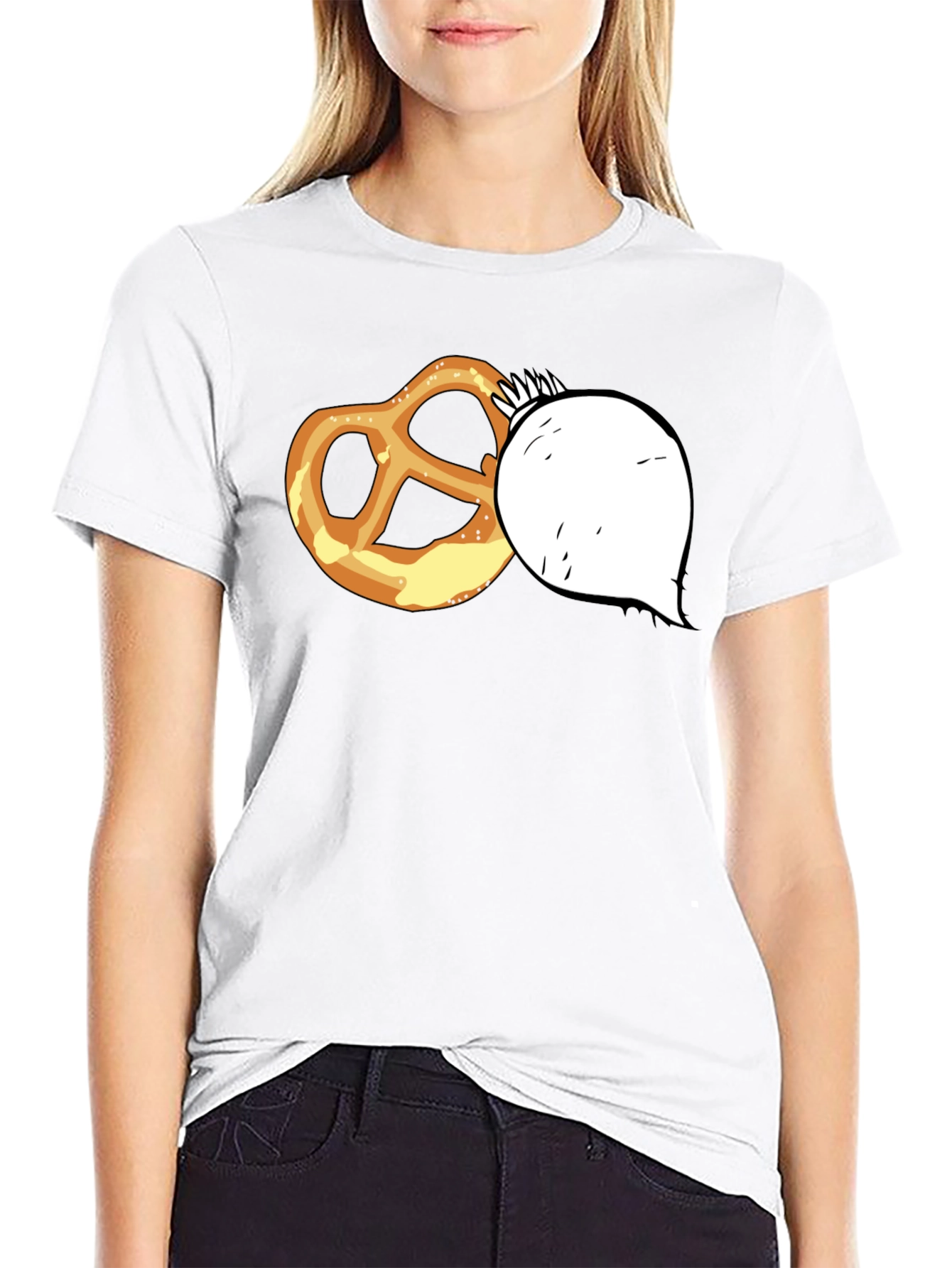Pretzel & Turnip Graphic T-Shirt