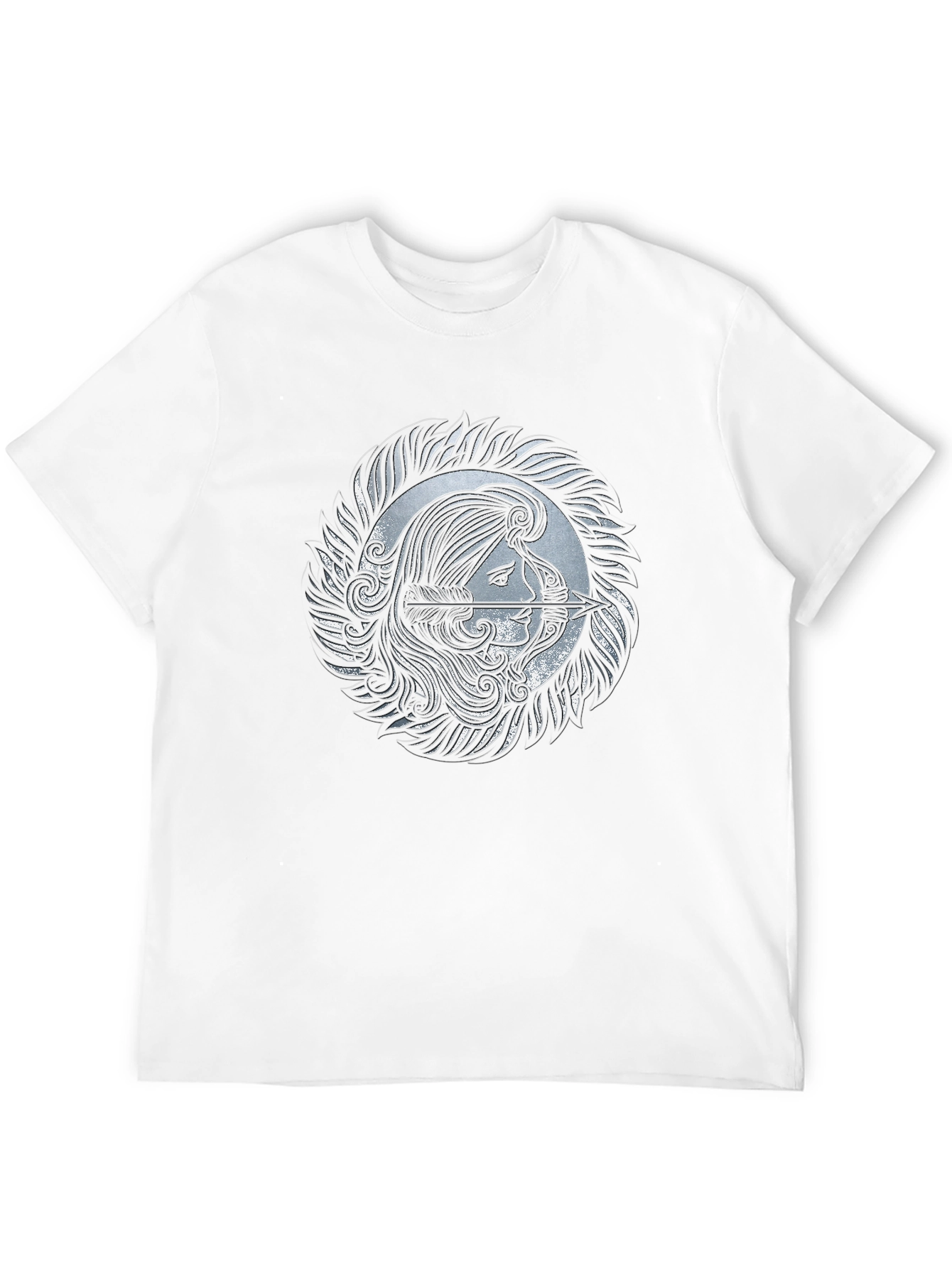 Archer Woman Graphic Tee - Stylish Black T-Shirt