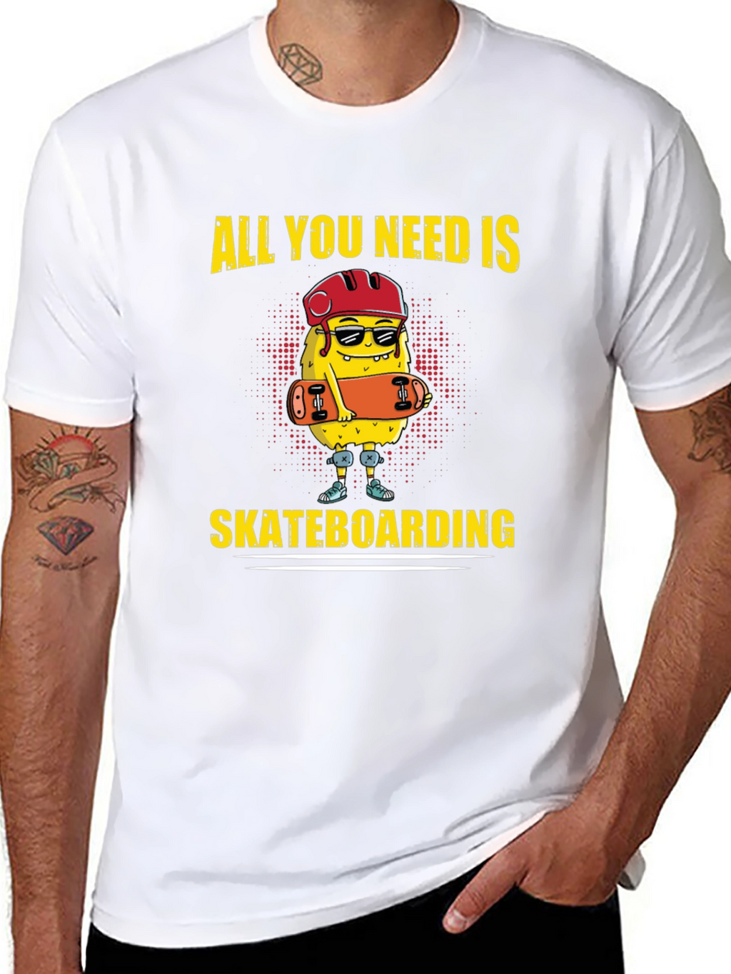 All You Need Is Skateboarding T-Shirt