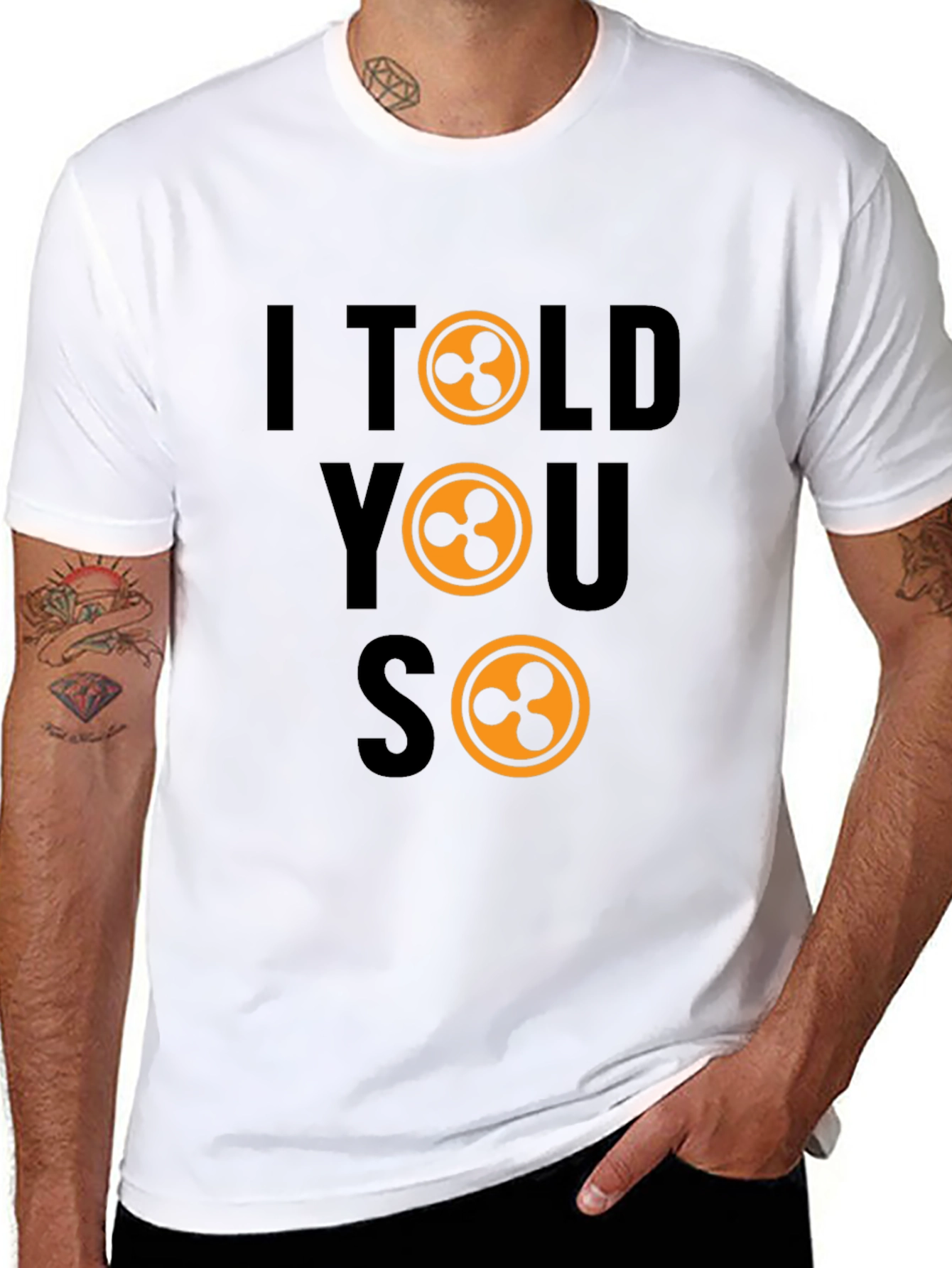 I Told You So Crypto T-Shirt XRP Token