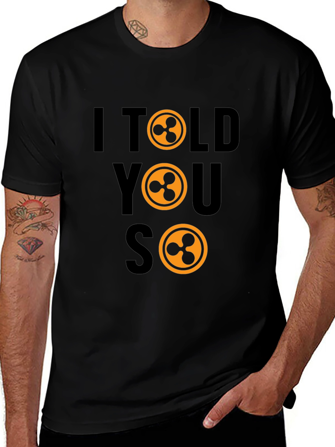 I Told You So Crypto T-Shirt XRP Token