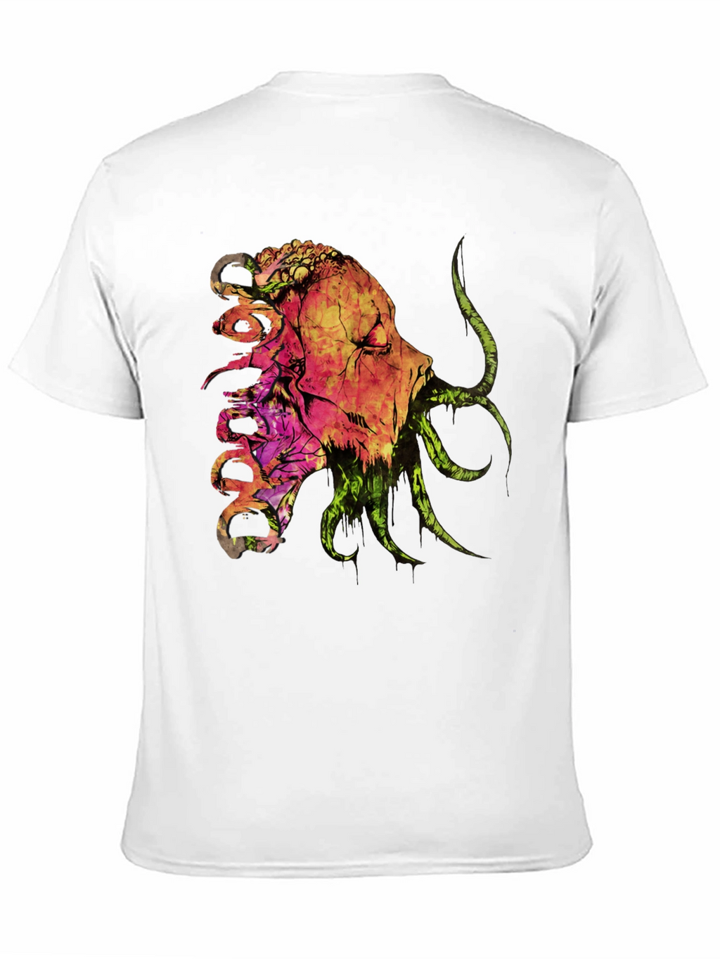 Horror Graphic Print Black T-Shirt