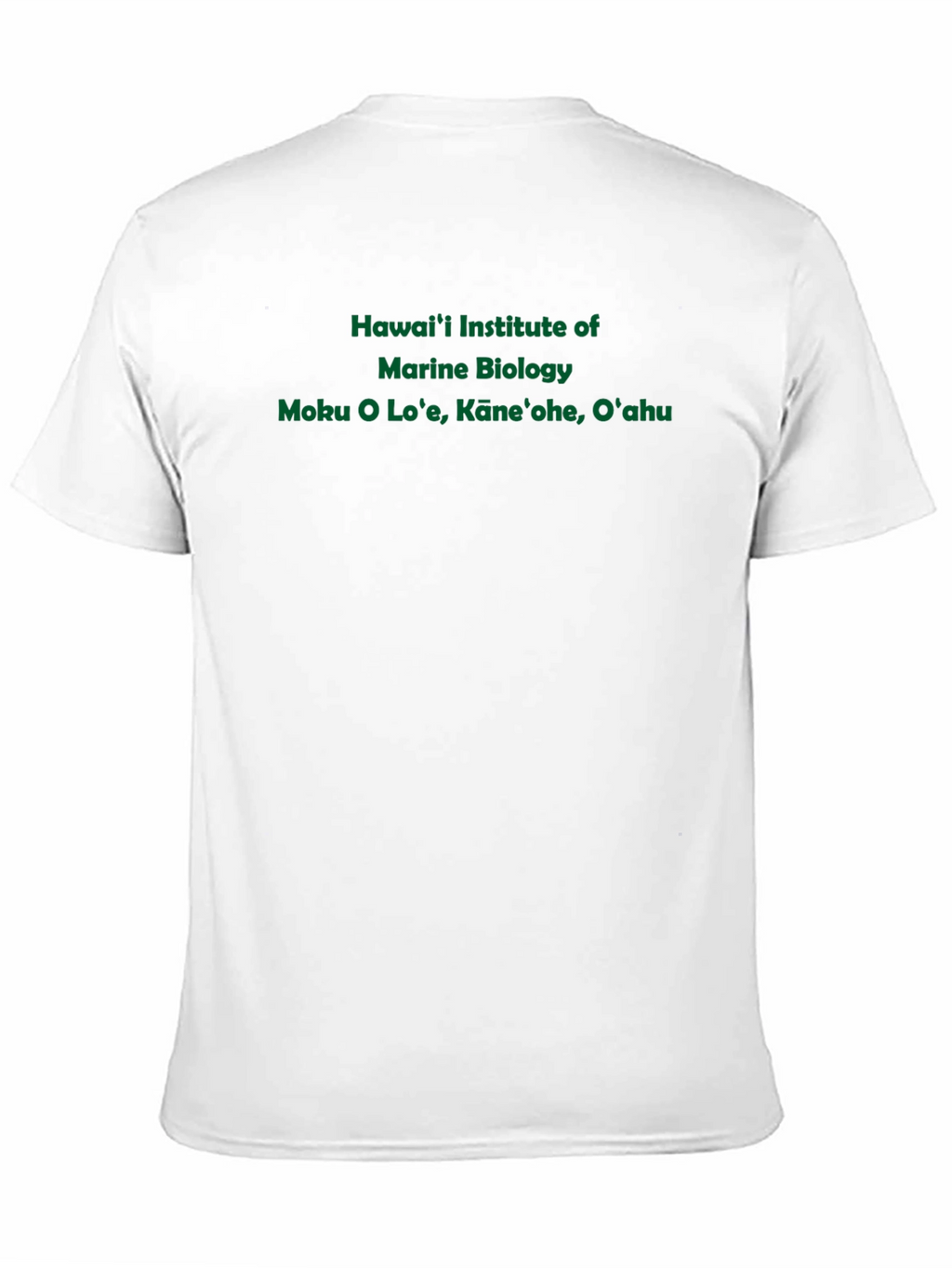 Hawaii Marine Biology Black T-Shirt