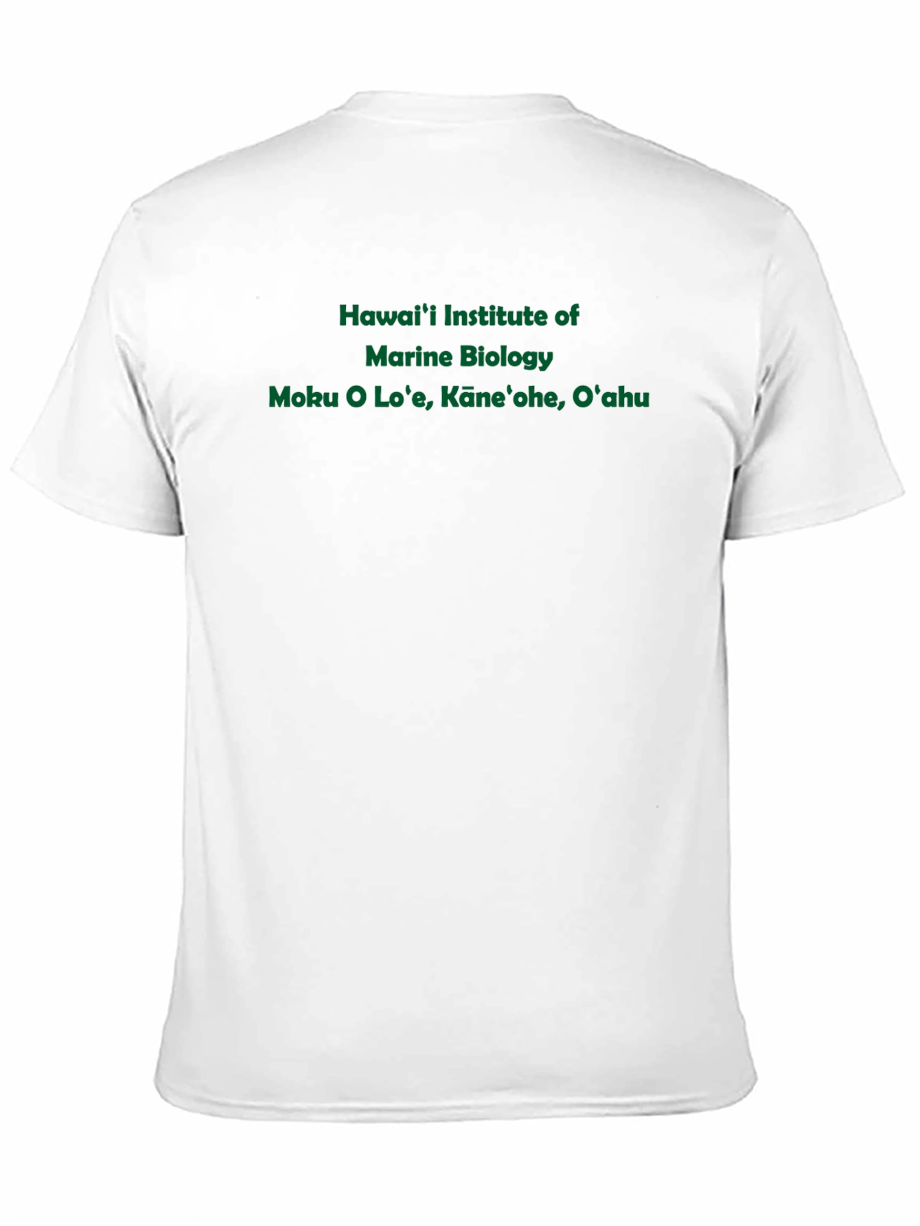 Hawaii Marine Biology Black T-Shirt