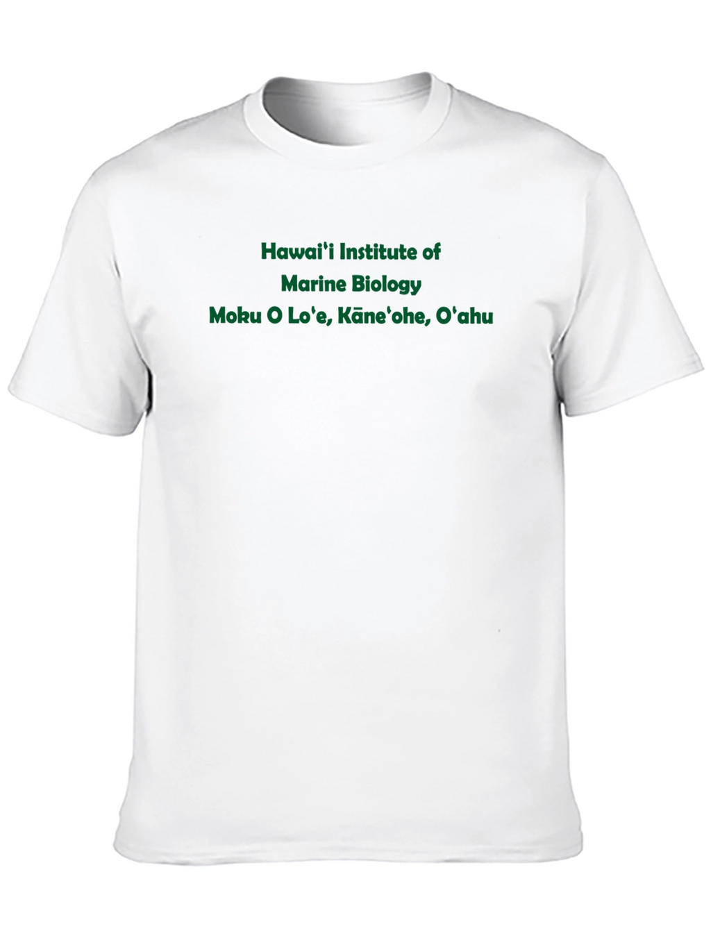 Hawaii Marine Biology Black T-Shirt