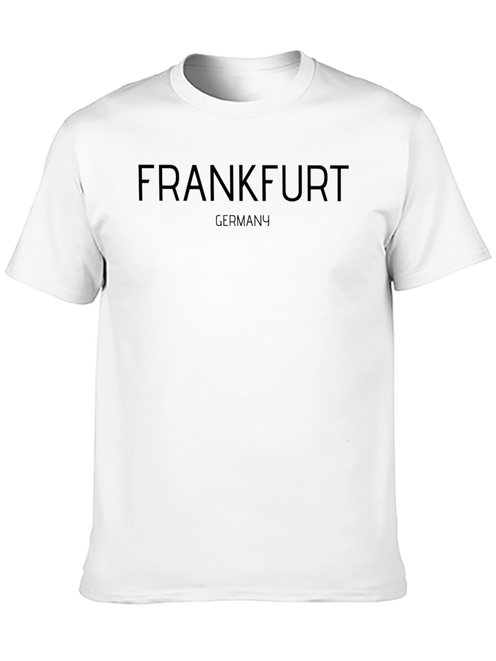 Frankfurt Germany Black T-Shirt