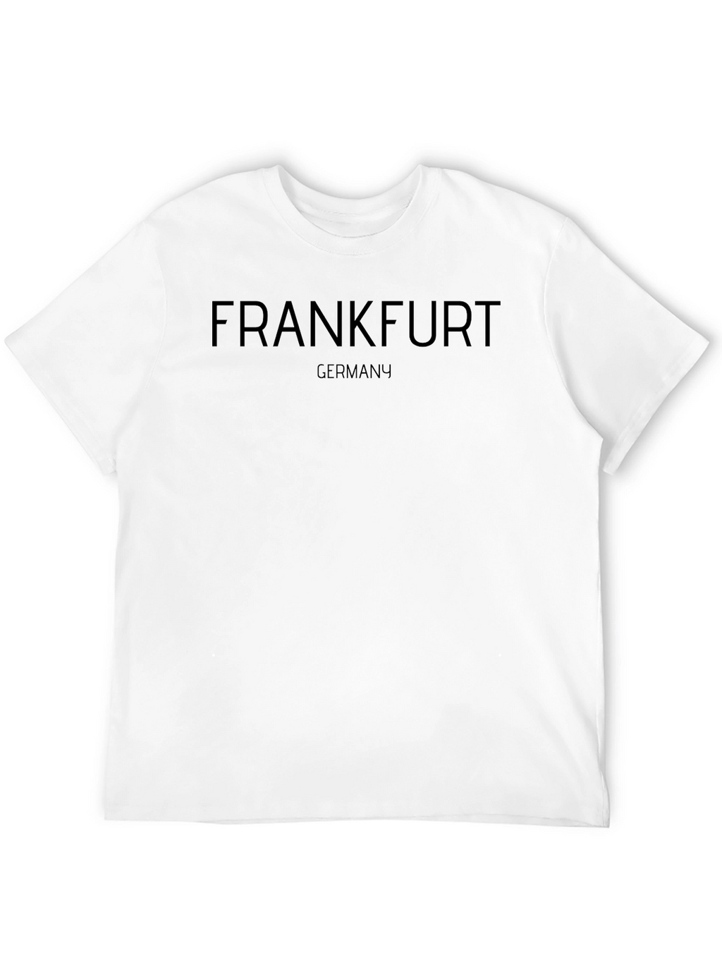 Frankfurt Germany Black T-Shirt