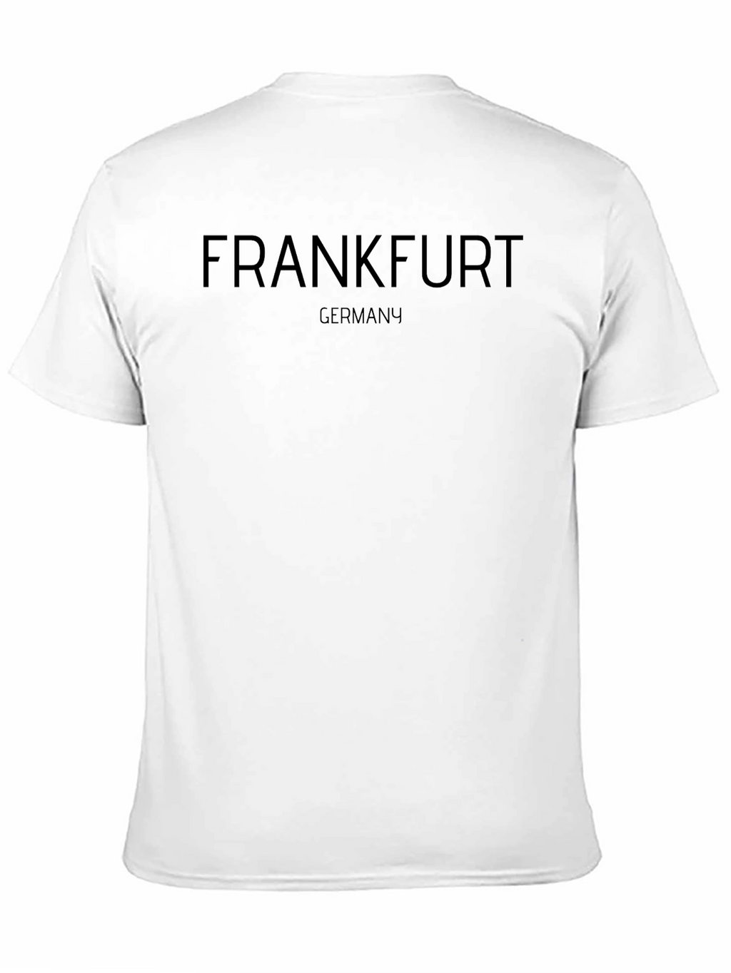 Frankfurt Germany Black T-Shirt