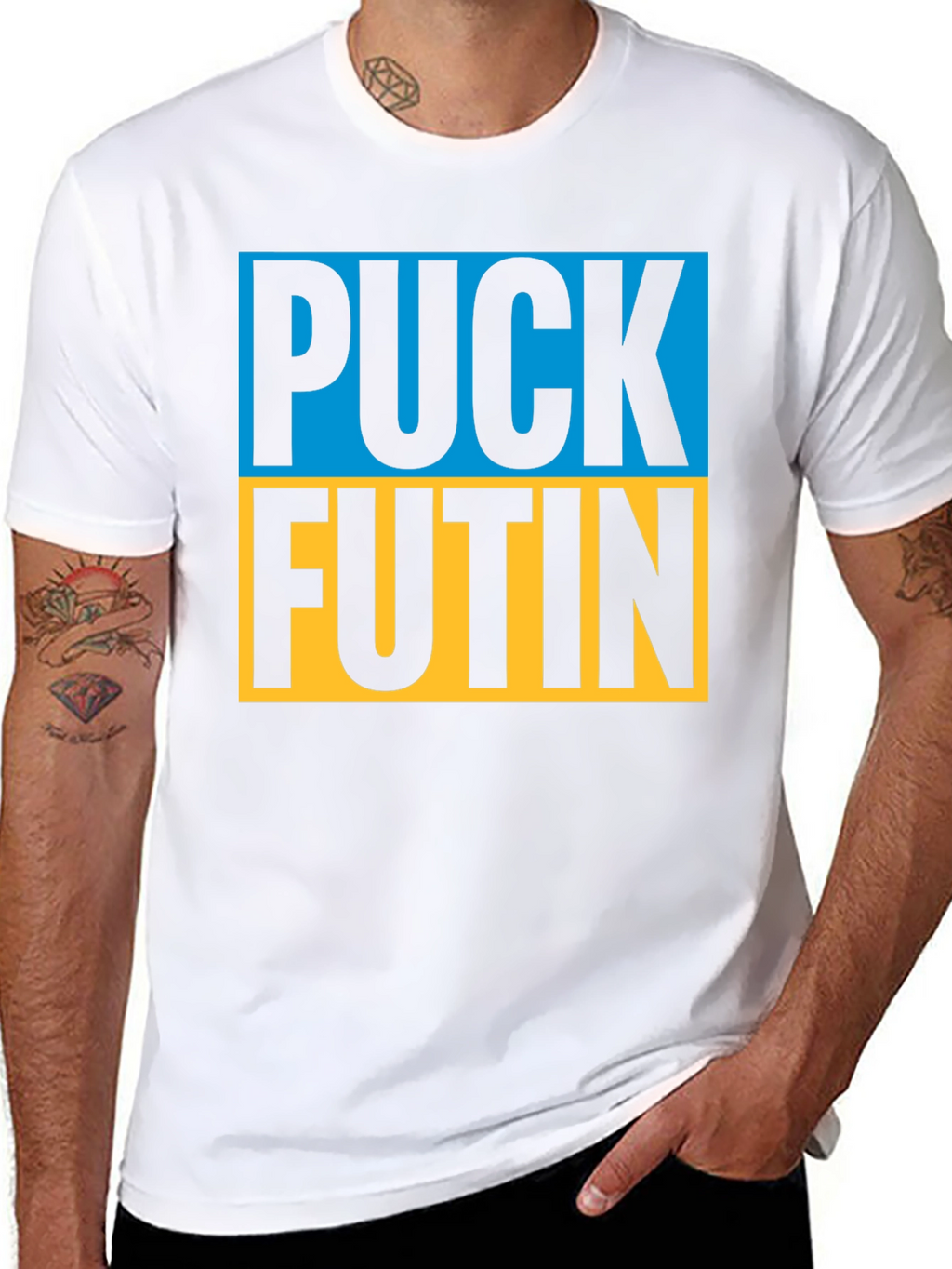 Puck Futin T-Shirt - Stand with Ukraine