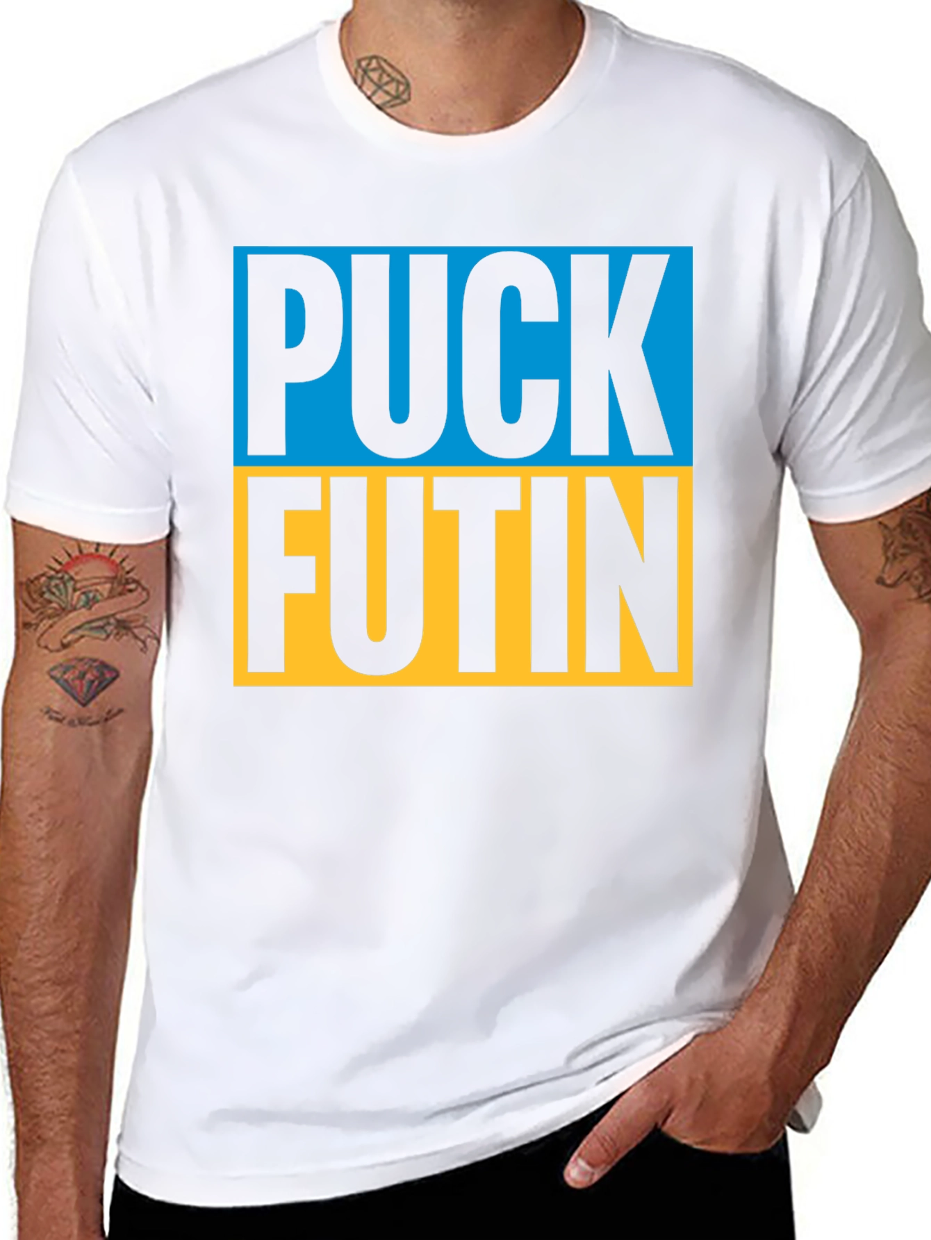 Puck Futin T-Shirt - Stand with Ukraine