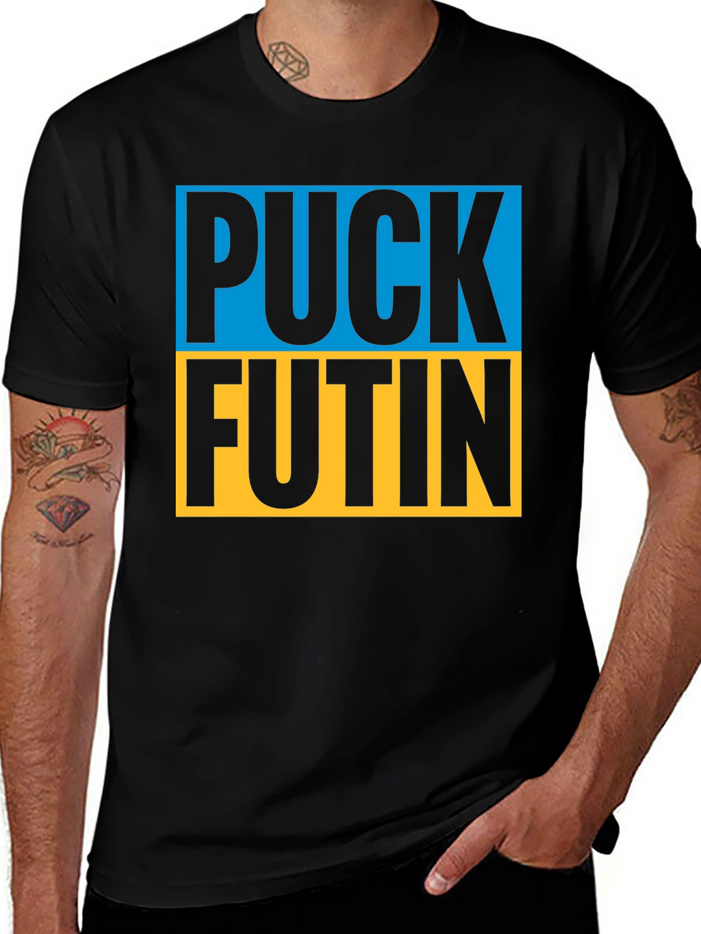 Puck Futin T-Shirt - Stand with Ukraine