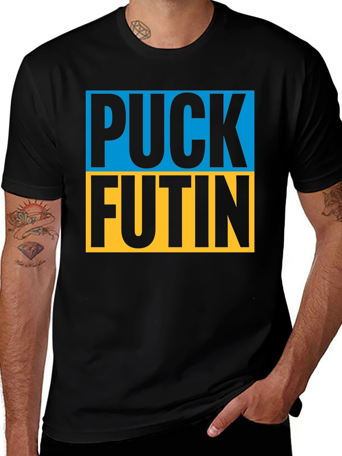 Puck Futin T-Shirt - Stand with Ukraine