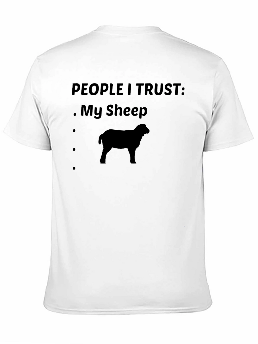 My Sheep Graphic Tee - Trust Animals