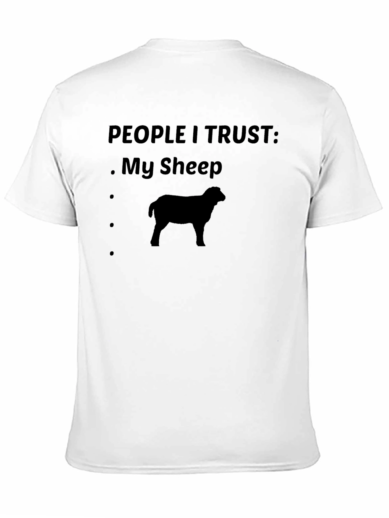 My Sheep Graphic Tee - Trust Animals