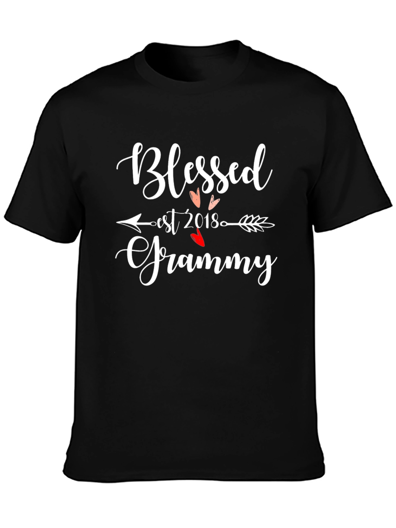 Blessed Grammy Est. 2018 Graphic T-Shirt