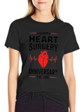 Happy Heart Surgery Anniversary T-Shirt