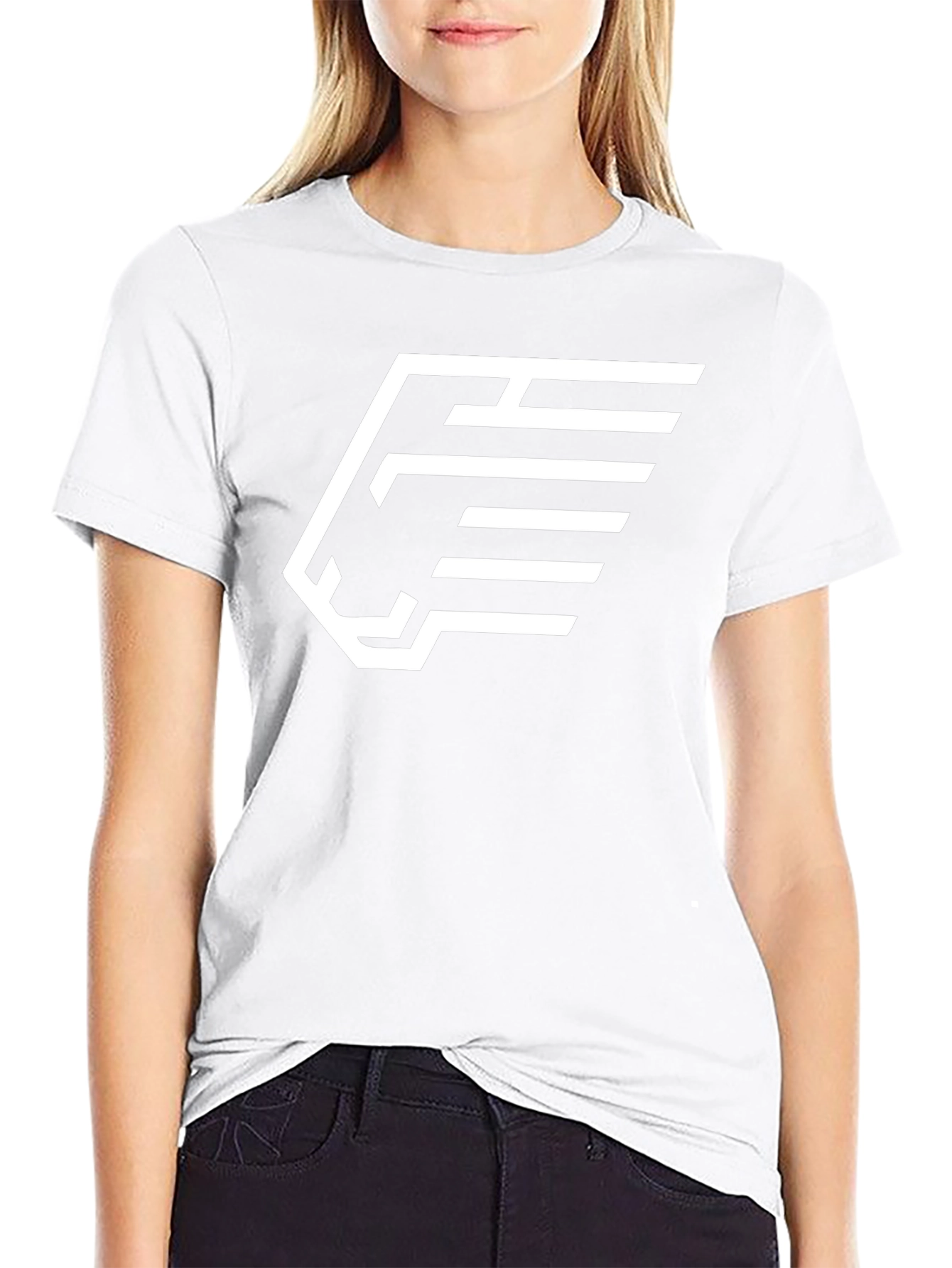 Bold Graphic Tee - Lion & Stripes Design