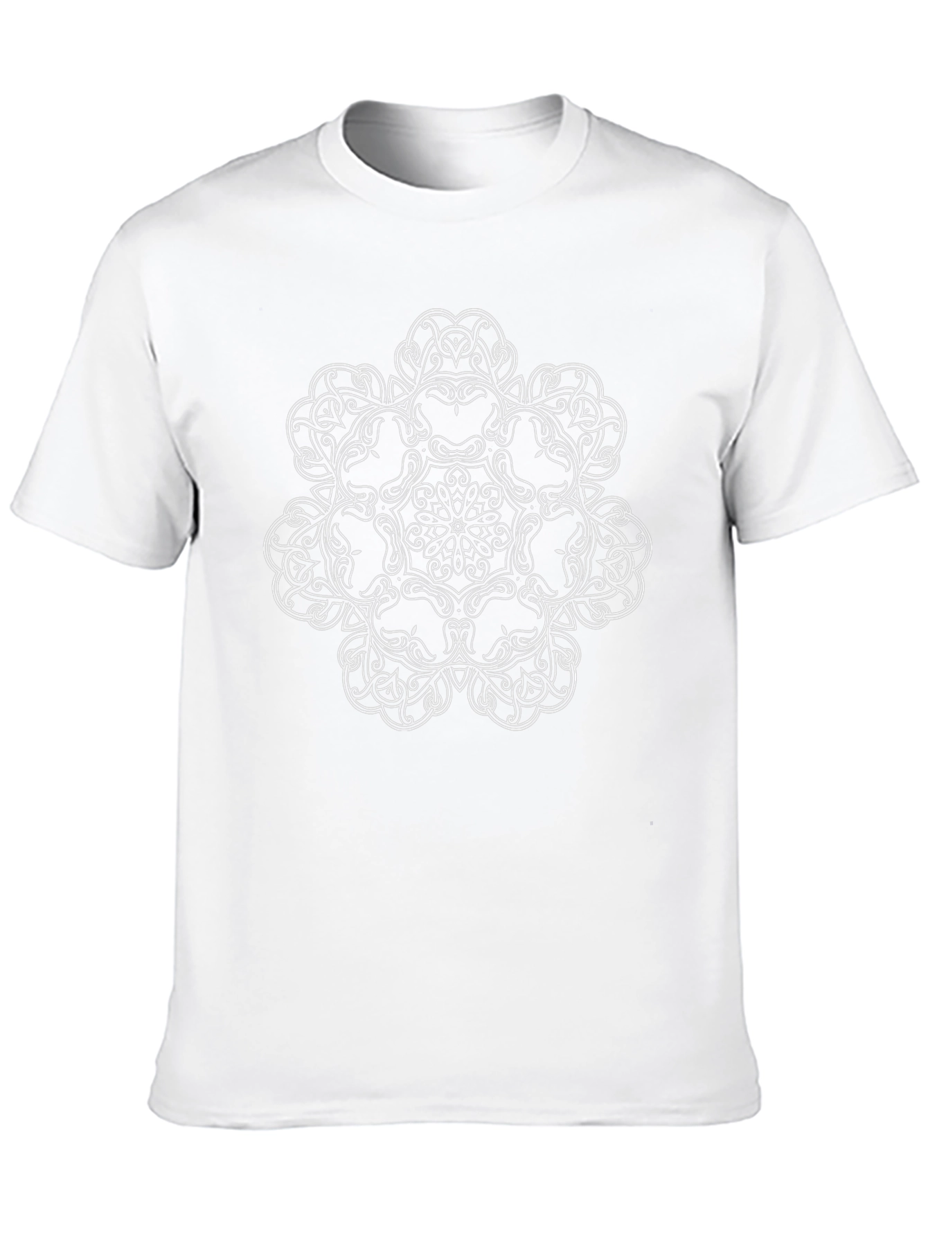 Mandala Graphic Tee - Black