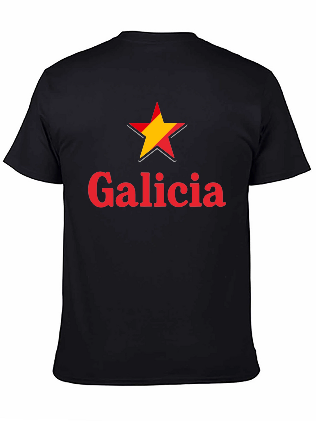 Galicia Graphic Tee - Spain Inspired Star