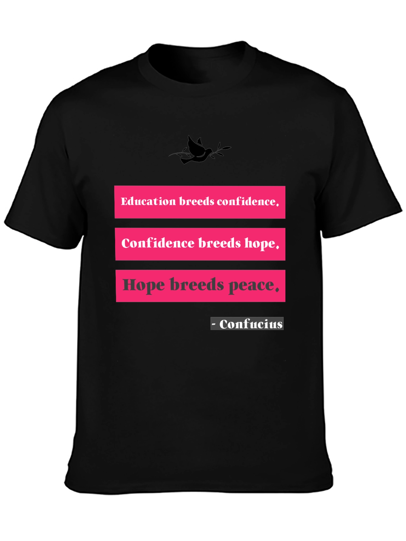 Education Breeds Confidence T-Shirt