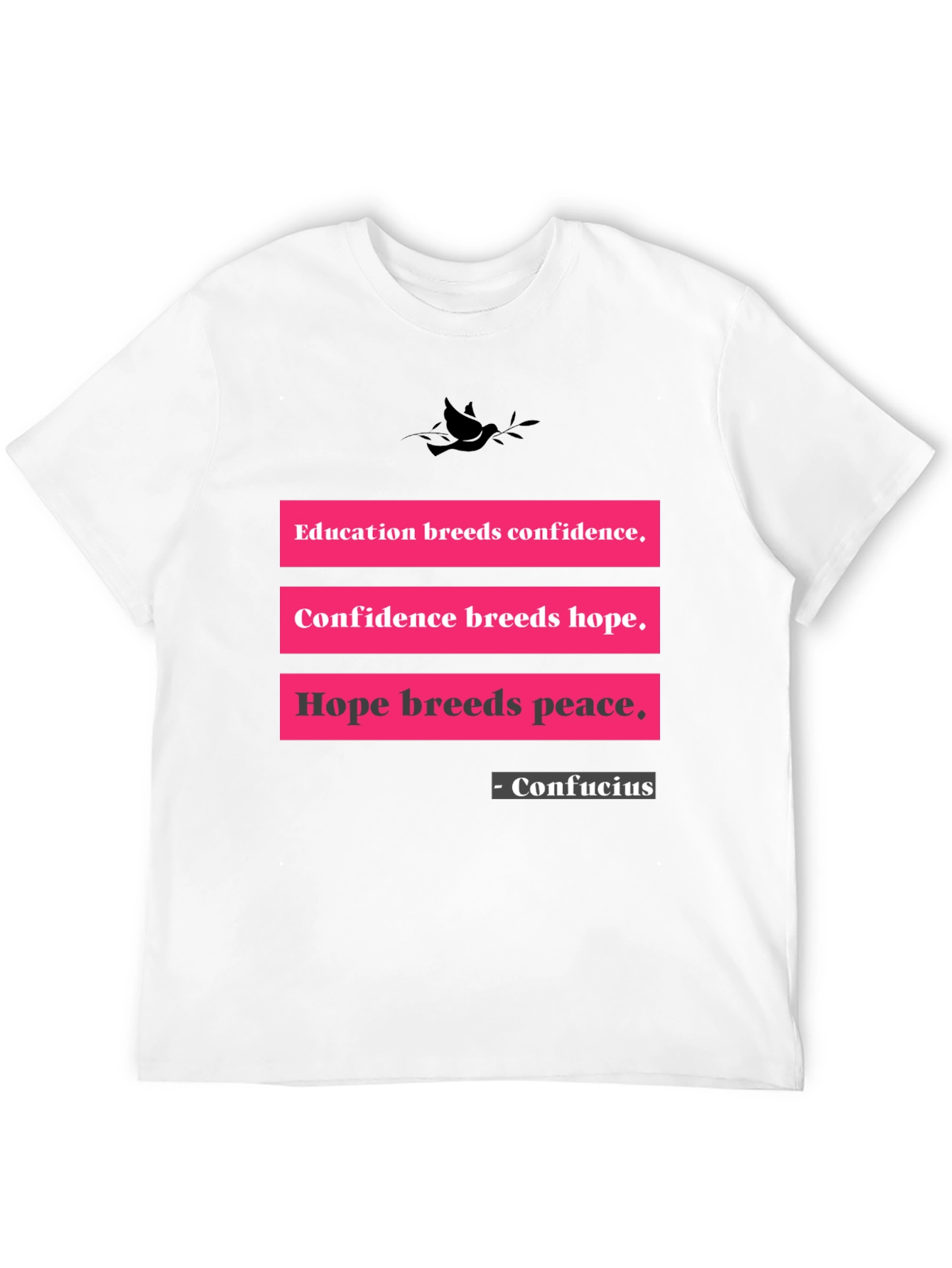 Education Breeds Confidence T-Shirt