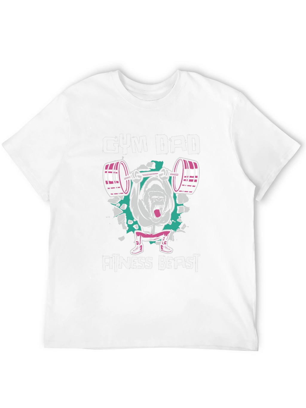 Gym Dad Fitness Beast T-Shirt